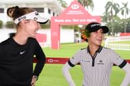 Nelly Korda and Lydia Ko discuss the new venue
